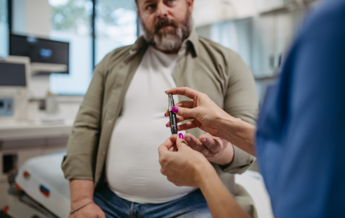 Pre-diabetic treatment room at Thulasi Krishna Nursing Home Kodambakkam Chennai